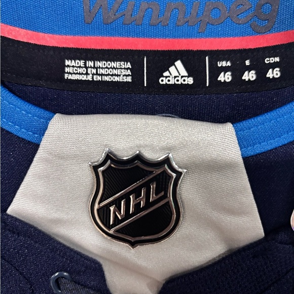 Winnipeg Jets Scheifele Navy and White NHL Jersey - Picture 3 of 6
